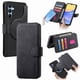 thumbnail image 1 of Funda Billetera Magnética para Samsung Galaxy A25 Soporte Tarjetas Desmontable Negro, 1 of 6