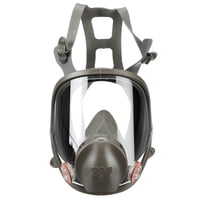 Respirator 3M 6800, Máscara Completa De Silicona, Lente Grande Niosh
