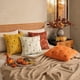 thumbnail image 3 of Jinswick Fundas de Cojín de Otoño 20 x 20 Calabaza Decorativas Halloween Acción de Gracias Fundas de Cojín de Otoño Suaves de Felpa Imitación Lana para Silla Porche Sofá Dormitorio Sala de Estar, 3 of 7