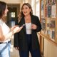 thumbnail image 2 of Agnes Orinda Blazer Casual de Negocios para Mujer Talla Grande, Solapa de Muesca, Botonadura, Manga Larga, Bolsillo con Solapa, Traje de Trabajo 4X Negro, 2 of 8