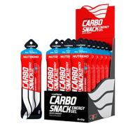 Carbo Snack Energy Gel + Cafeina 18 Unidades Blue Raspberry Sachet - Nutrend
