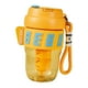 thumbnail image 3 of Botella De Agua Portátil Taza De Café Con Tapa Ciclismo Correr Taza De Agua Reutilizable Amarillo, 3 of 5