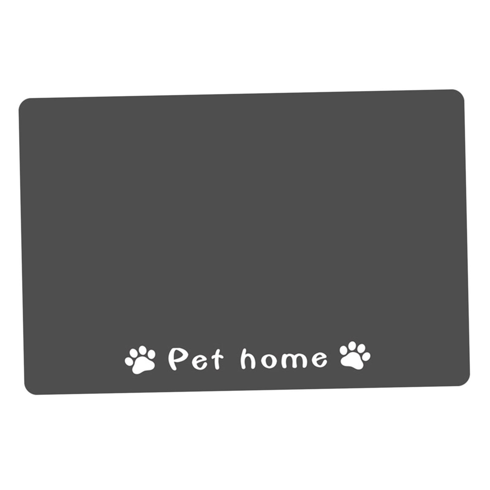 Ioensy - Estera De Alimentación Para Mascotas, Platos, Mantel Individual, Suelos, Estera Dispensadora De Agua Para Perros, 30Cm X 40Cm X 0,35 Cm