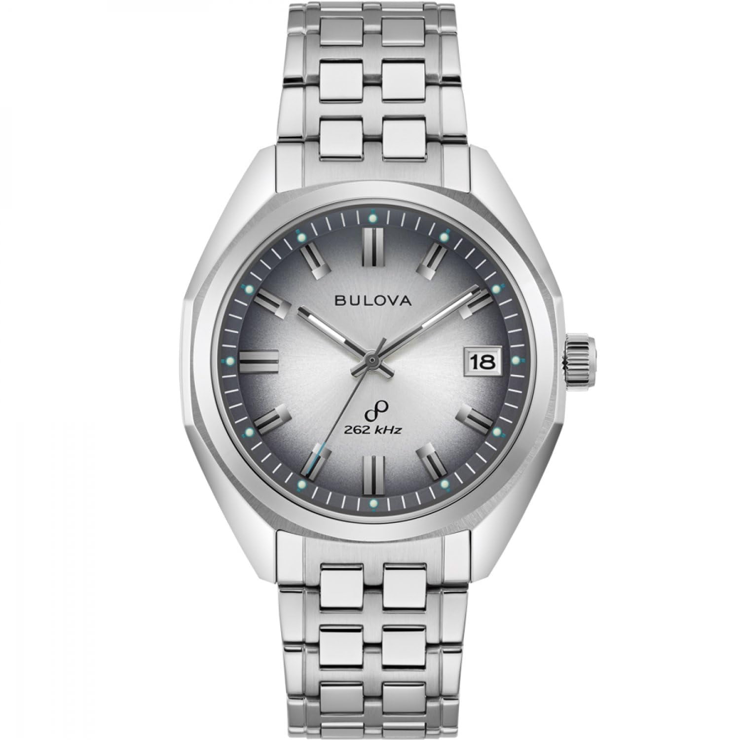 Reloj Bulova 1973 Jet Star De Acero Inoxidable Plateado Wr50
