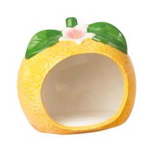 Ioensy - Ceramic Hamster House Nest Cave Linda Cabaña Para Animal Pequeño Chinchilla Hámster S