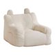 thumbnail image 4 of Puf Silla Sofá Salón Sofá Sofá De Ocio Para Sala De Estar Juegos Lectura Blanco Leche, 4 of 5