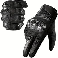 Chrisdien Deny - Guantes De Motocicleta Deportivos Para Hombre Para Exteriores - Guantes De Montar De Dedo Completo Con Pantalla Táctil