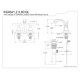 thumbnail image 2 of Grifo de baño Kingston Brass Claremont Centerset de 4 pulgadas, 2 of 2