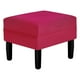 thumbnail image 4 of Sofa New Retro 3c + 2 Pouf Felpa 00 Burdeo, 4 of 6
