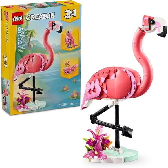 LEGO Creator Flamenco Rosa 3 en 1 Armable