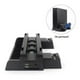 thumbnail image 3 of Soporte Base Play Station 4 Para 2 controles Con Ventilador Y Juegos, 3 of 3