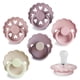 thumbnail image 1 of Chupete FRIGG SilkySoft de Silicona Paquete de 6 Blooming Love 0-6M, 1 of 9