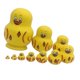 thumbnail image 1 of 10 Piezas De Pato Amarillo Pintado De Madera Ruso Mu?ecas De Anidación Juguetes Matryoshka, 1 of 4
