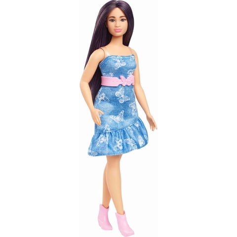 Muñeca De Moda Barbie Fashionistas #231 Con Pelo Morado