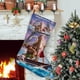 thumbnail image 1 of Moana 2 Tema: Calcetines de Navidad, fino lino blanco para colgar en escaleras y chimenea, decoración navideña para el hogar, regalo de Navidad. 45cm × 32cm, 1 of 5