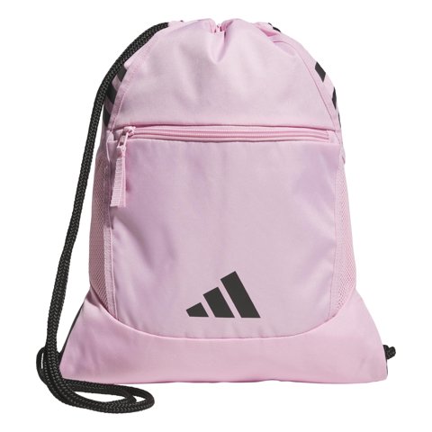 Mochila Adidas Stadium Sackpack Pequeña Con Cordón Rosa