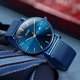 thumbnail image 2 of Reloj de pulsera BUREI Fashion minimalista impermeable para hombre, 2 of 7
