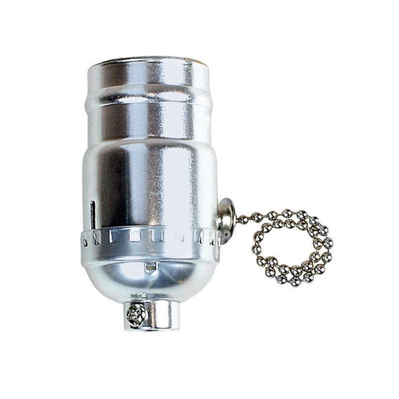 Enchufe Jandorf, metal, base mediana, 250 W, 250 V, paquete de 1