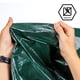 thumbnail image 5 of Tarp CARTMAN, impermeable, verde, 10 x 12 pies, 8 mil de grosor, paquete de 2, 5 of 6