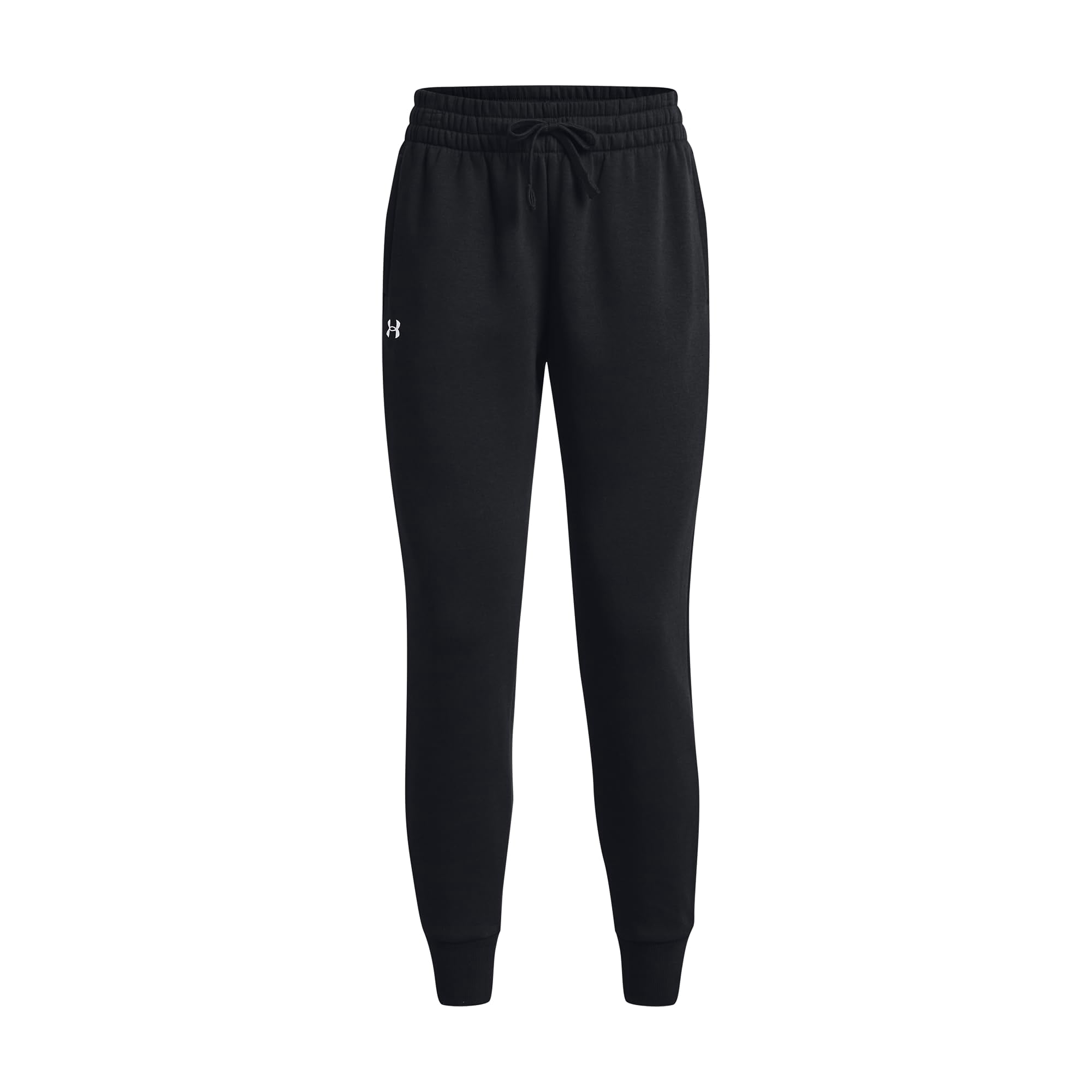 Forro Polar Joggers Under Armour Rival Para Mujer, Color Blanco Y Negro, Talla S