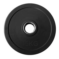 Ultimate Fitness - Disco Olímpico Engomado 15 Kg