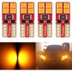 thumbnail image 1 of Lámpara LED T10 PHINLION 168 194 12V Ámbar Pack 4 8LED 2835SMD, 1 of 3