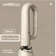 thumbnail image 3 of Paraguas Automático Antivendaval 10 Huesos Colgable Beige, 3 of 3