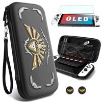 Bolsa De Almacenamiento Aaronmei Para Consola Switch Oled Negra