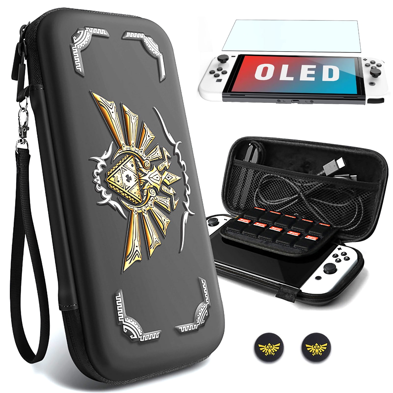 Bolsa De Almacenamiento Aaronmei Para Consola Switch Oled