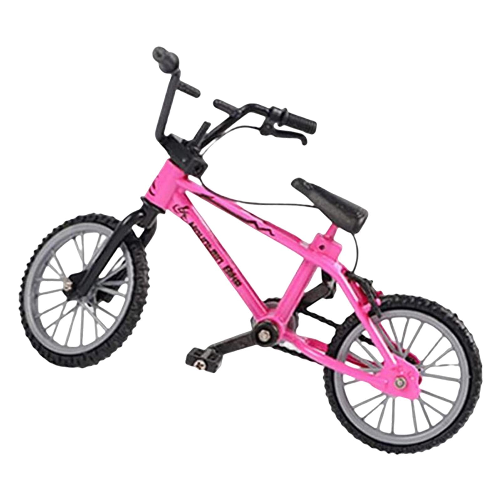Bothyi - Mini Modelo De Bicicleta Para Niños Mini Bicicleta De Juguete Para El Hogar Cake Toppers Pink