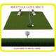 thumbnail image 4 of Alfombrilla de golf Premium Pro Turf de 120 cm x 150 cm con soporte para camisetas, 4 of 7