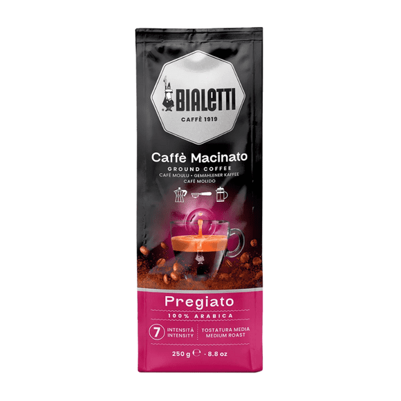 Café molido Pregiato Bialetti 250 gramos