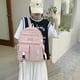 thumbnail image 3 of Canvas Women's Backpack Students School Bags for Girls Teenager Cute Multi-pocket Schoolbag Rucksack Handbags Laptop Backpack, 3 of 3
