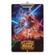thumbnail image 1 of Star Wars: Clone Wars Portapapeles de acrílico A4, tamaño carta estándar, carpeta con clip 31.8x 21.5CM para estudiantes, profesores y oficina, 1 of 6