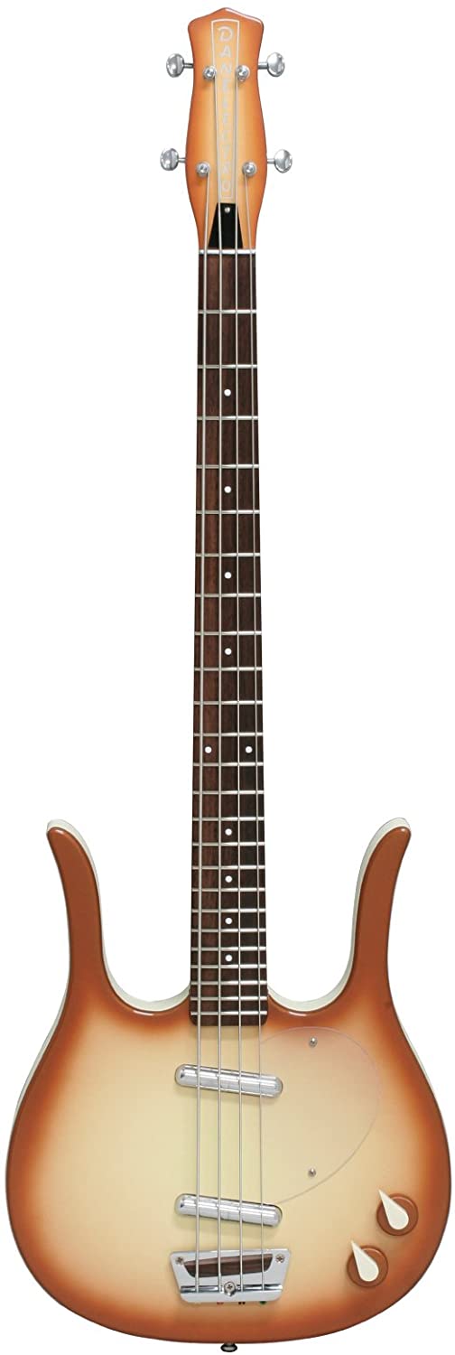 Bajo Danelectro 58 Longhorn - Copper Burst
