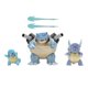 thumbnail image 1 of Figuras de acción Pokémon Select Evolution, paquete 3: Squirtle, Wartortle y Blastoise, 1 of 9