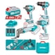 thumbnail image 1 of Kit Taladro, Llave de Impacto, Pistola de Calor y Multiherramienta Total, 1 of 4