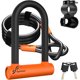 thumbnail image 1 of Sportneer Bike U Lock Heavy Duty Anti Theft Bike Lock with Cable, 1 of 3