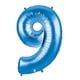 thumbnail image 1 of Globo Folat Megaloon Número 9 Azul, 1 of 1