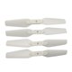 thumbnail image 2 of 4 piezas de hélices de dron para e58 s168 jy019 quadcopter repuestos blanco, 2 of 5