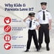 thumbnail image 5 of Disfraz de piloto Dress Up America para hombre, Halloween, talla pequeña, 5 of 6