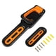 thumbnail image 3 of Soporte De Montaje De Gancho De Pared Para Bicicleta Vertical Estante De Bicicleta Almacenamiento Interior Naranja, 3 of 5