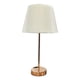 thumbnail image 1 of Lampara De Velador Lampara De Mesa Basica Minimalista blanco, 1 of 2