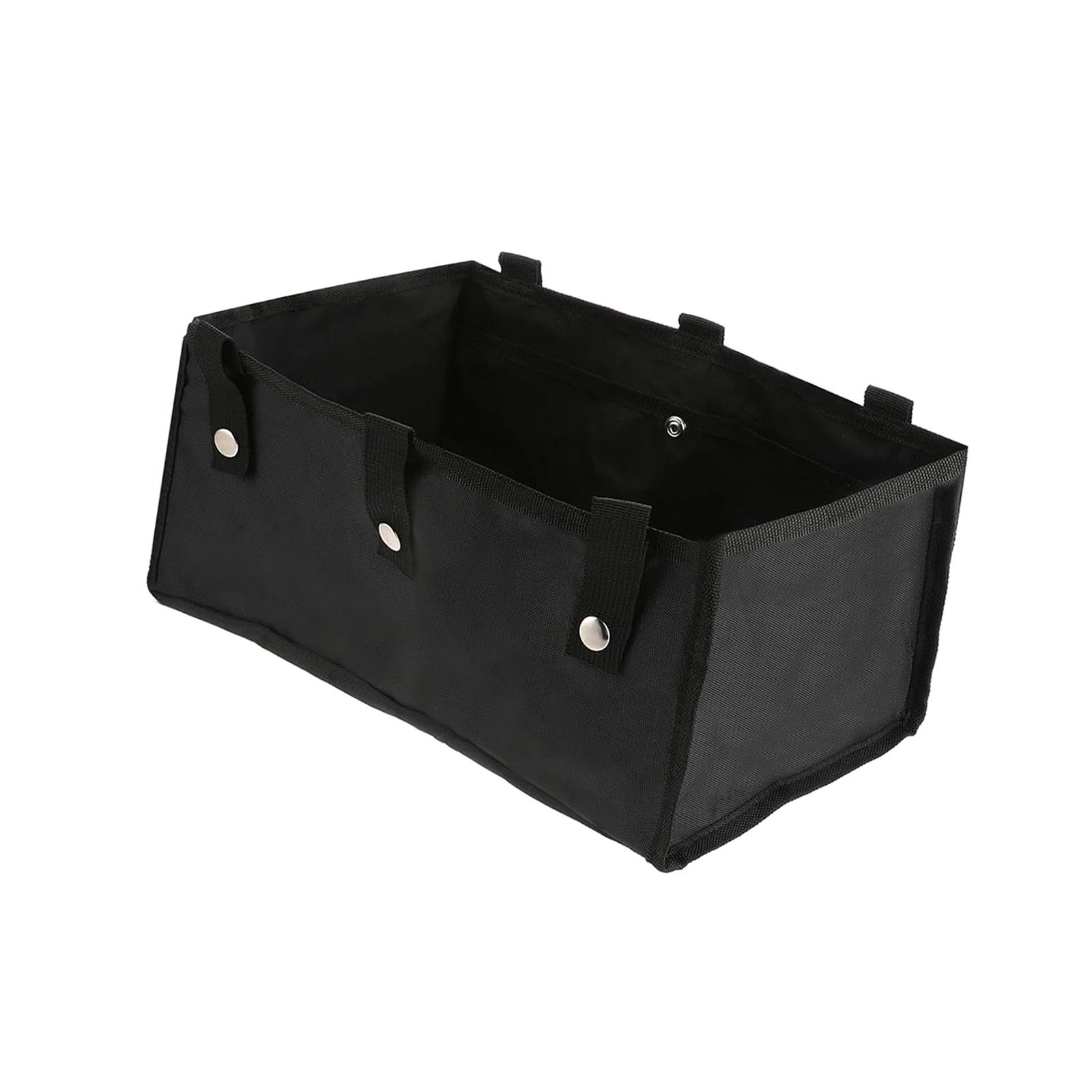 Ioensy - Bolsa Para Andador Debajo Del Asiento Cesta Plegable Para Andador Para Artículos Esenciales Vasos Compras