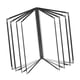 thumbnail image 5 of Soporte Para Menú Esquinas Metálicas Soporte Para Cubiertas De Menú Para Cafetería, Hotel, Restaurante 8 Página 16 Ver, 5 of 5