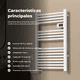 thumbnail image 4 of Calefactor Secador de Toallas Programable 500 w Mural 88x54 cm Viglio WIfi Blanco, 4 of 7
