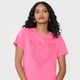 thumbnail image 3 of Polera Mujer Fun Regular Fit Fucsia Corona, 3 of 5