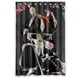 thumbnail image 1 of Cortina de ducha de Anime Bleach Heros, juego de cortina de baño con ganchos, tamaño 48 x 72 pulgadas, 1 of 3