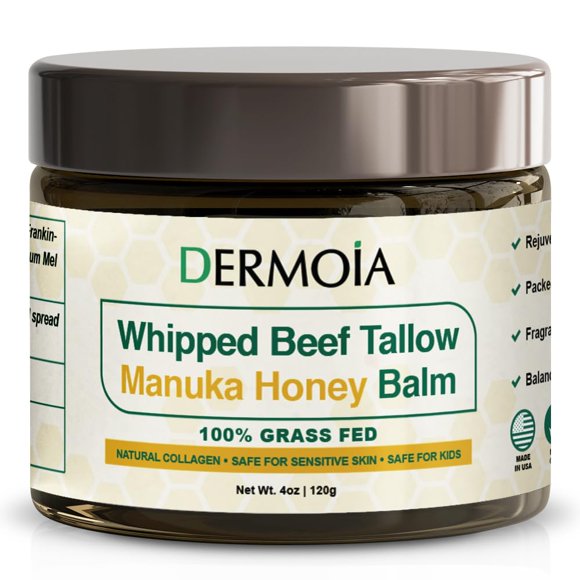 Bálsamo de sebo de ternera batido y miel de manuka DERMOIA para piel