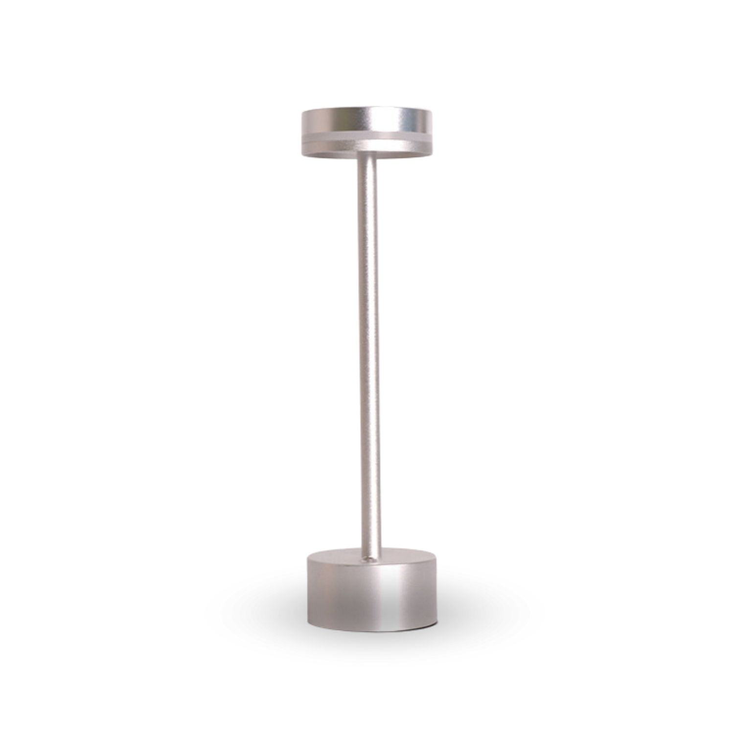 Santu Home & Deco - Lámpara Led Alta Recargable Plateado